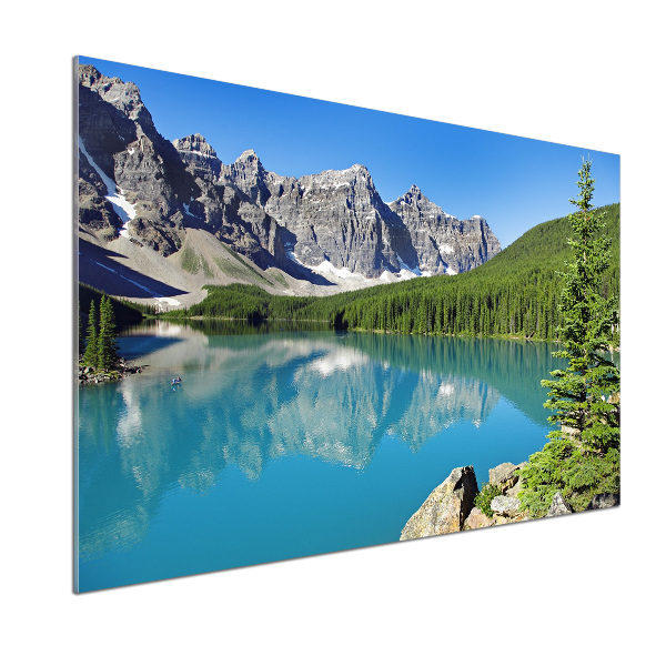 Panel para cocina Lago en las montañas