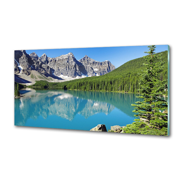 Panel para cocina Lago en las montañas