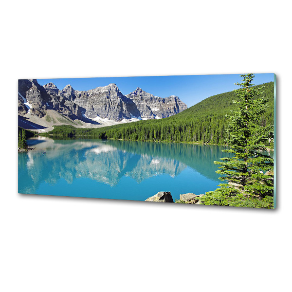 Panel para cocina Lago en las montañas