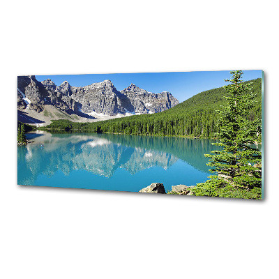 Panel para cocina Lago en las montañas