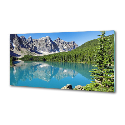 Panel para cocina Lago en las montañas