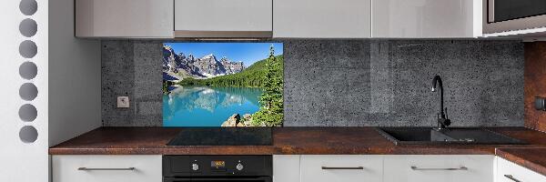 Panel para cocina Lago en las montañas