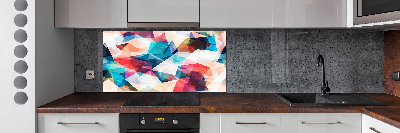 Panel antisalpicaduras mosaico abstracto