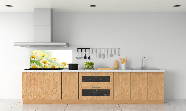 Panel de pared de cocina margaritas