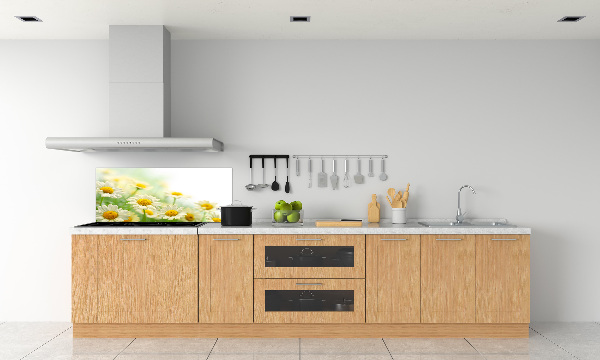 Panel de pared de cocina margaritas