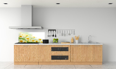 Panel de pared de cocina margaritas