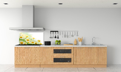 Panel de pared de cocina margaritas