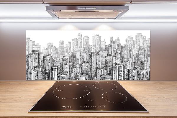 Panel de pared de cocina Rascacielos