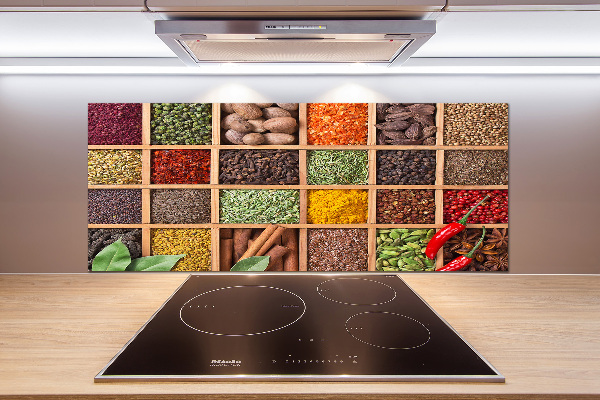 Salpicadero de cocina Especias y hierbas