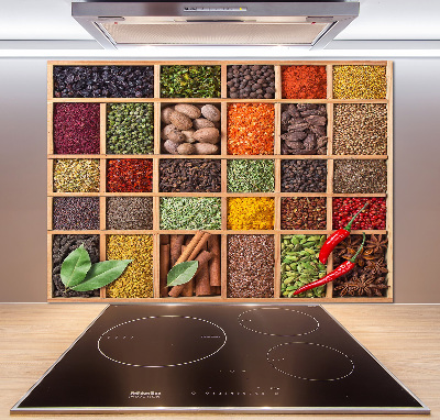 Salpicadero de cocina Especias y hierbas