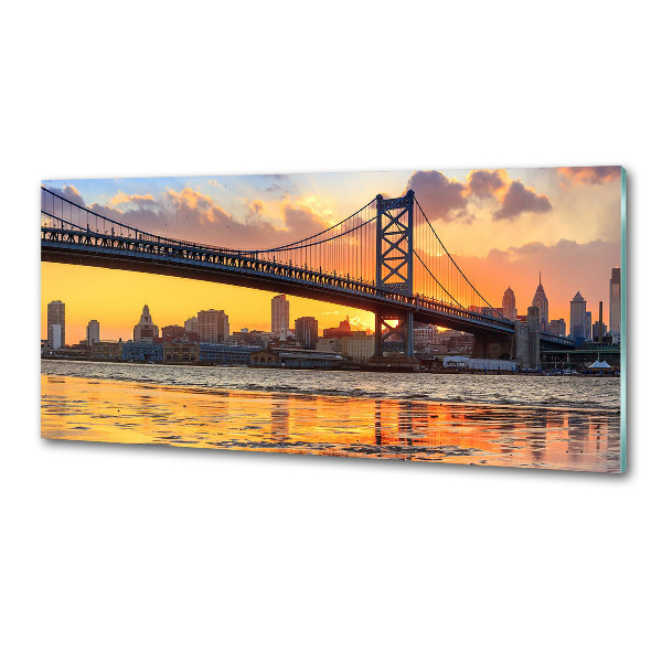 Panel do kuchni Most Filadelfia