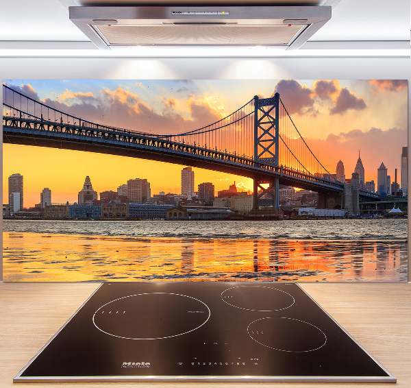 Panel do kuchni Most Filadelfia