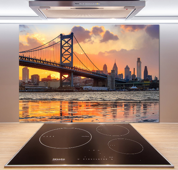 Salpicadero para cocina Puente de Filadelfia