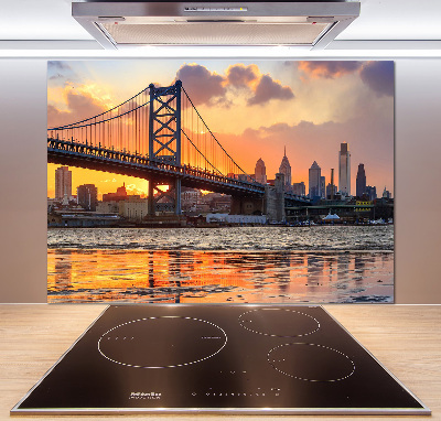 Salpicadero para cocina Puente de Filadelfia