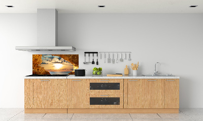 Panel de pared de cocina Gruta junto al mar