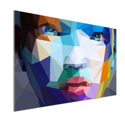 Salpicadero de cocina Mujer abstracta