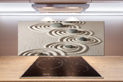 Panel lacobel Kamienie zen piasek