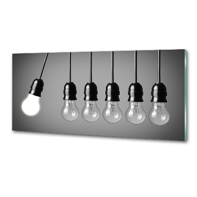 Panel do kuchni Sześć żarówek