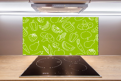 Panel para cocina Frutas y verduras