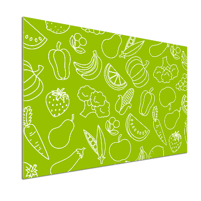 Panel para cocina Frutas y verduras