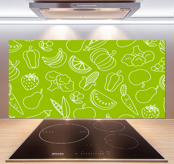 Panel para cocina Frutas y verduras