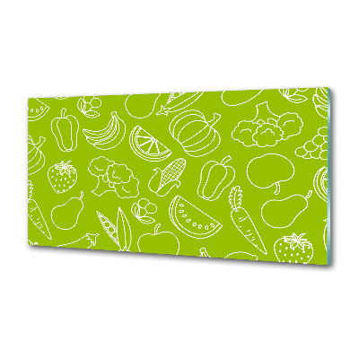 Panel para cocina Frutas y verduras