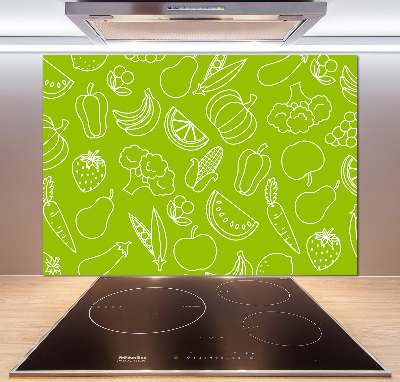 Panel para cocina Frutas y verduras