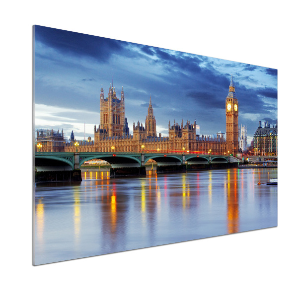 Panel antisalpicaduras Támesis de Londres