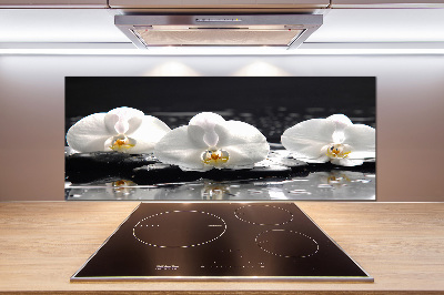 Panel między meble w kuchni Orchidea