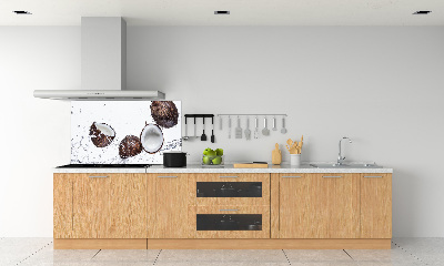 Panel antisalpicaduras Coco con agua