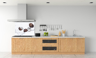 Panel dekor szkło Kokos z wodą