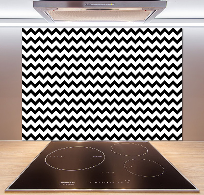 Panel de pared de cocina Zigzags