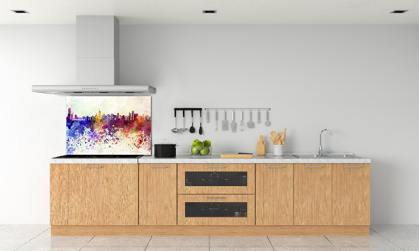 Panel para cocina Chicago colorido