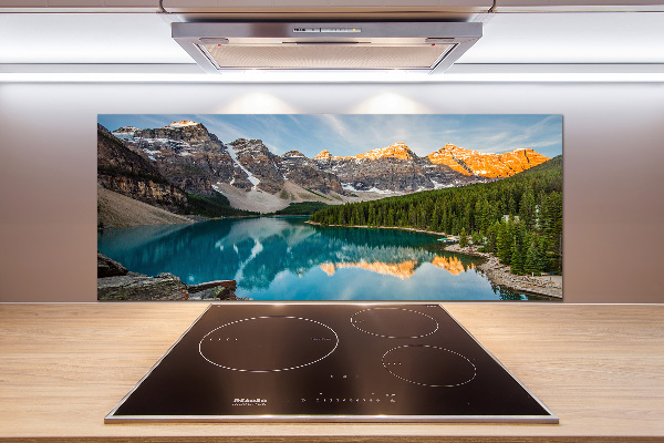 Panel antisalpicaduras Lago en las montañas