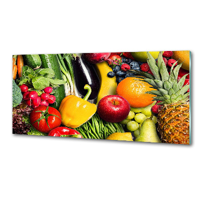 Salpicadero de cocina Verduras y frutas