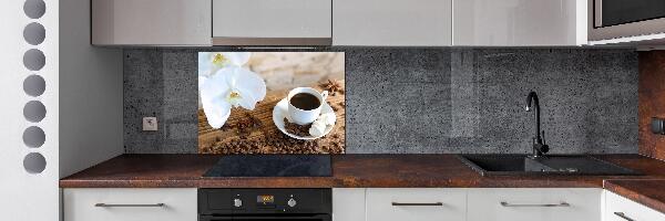 Panel antisalpicaduras Una taza de café