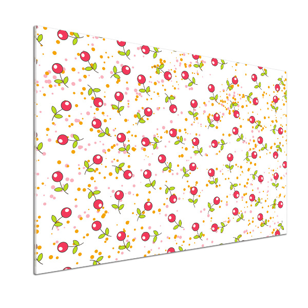 Panel de pared de cocina Guindas