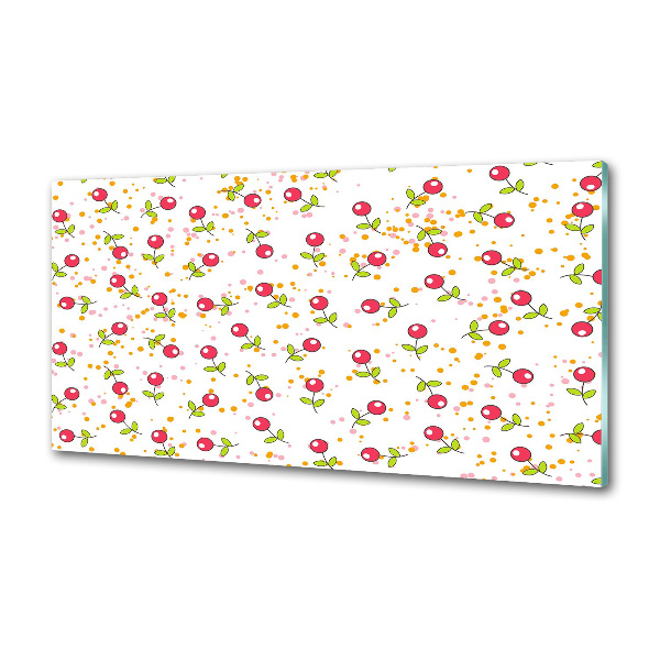 Panel de pared de cocina Guindas