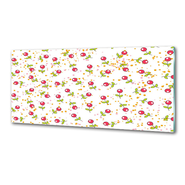 Panel de pared de cocina Guindas