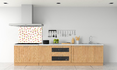 Panel de pared de cocina Guindas