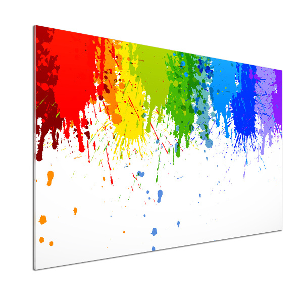 Panel do kuchni Tęczowe plamy