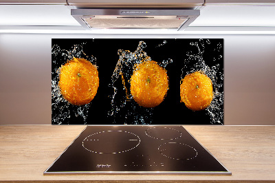 Panel para cocina Naranjas y agua