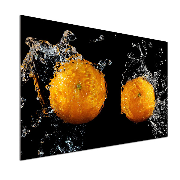 Panel para cocina Naranjas y agua