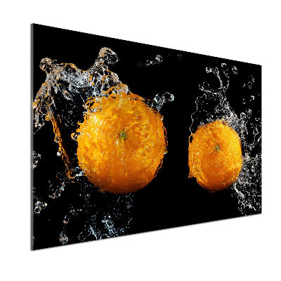 Panel para cocina Naranjas y agua