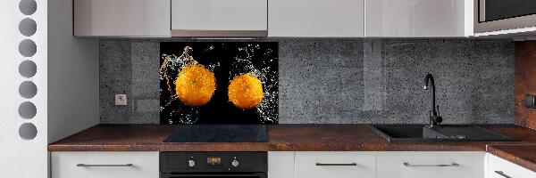 Panel para cocina Naranjas y agua