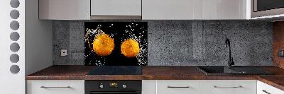 Panel para cocina Naranjas y agua