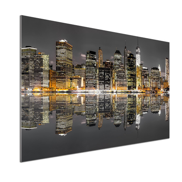 Panel do kuchni Nowy Jork nocą
