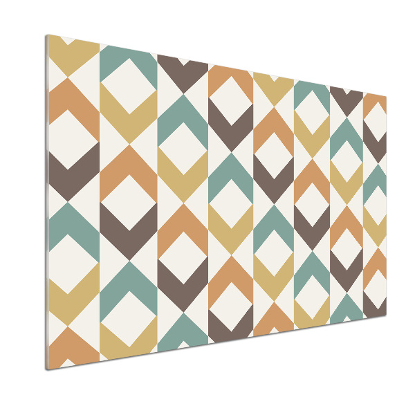 Panel między meble w kuchni Retro tło