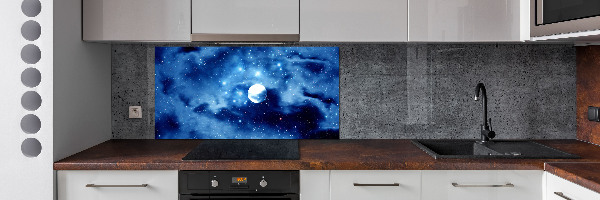 Panel de pared de cocina Luna llena