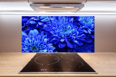 Panel para cocina Aster azul